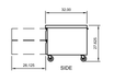 Arctic Air ARCB36 36" Two Drawer Refrigerated Chef Base - Top Restaurant Supplies