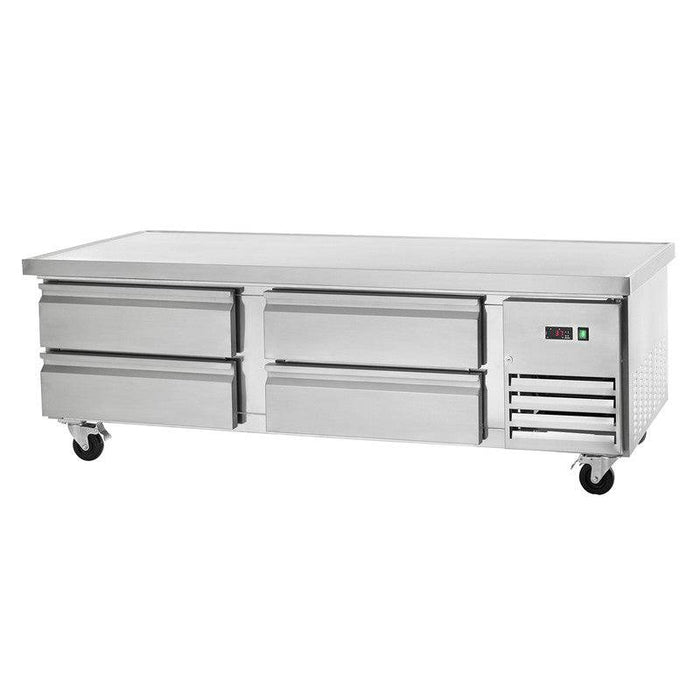 Arctic Air ARCB72 74" Four Drawer Refrigerated Chef Base - Top Restaurant Supplies