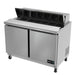 Asber APTS-48-12 48" Two Door Sandwich/Salad Top Prep Table - Top Restaurant Supplies