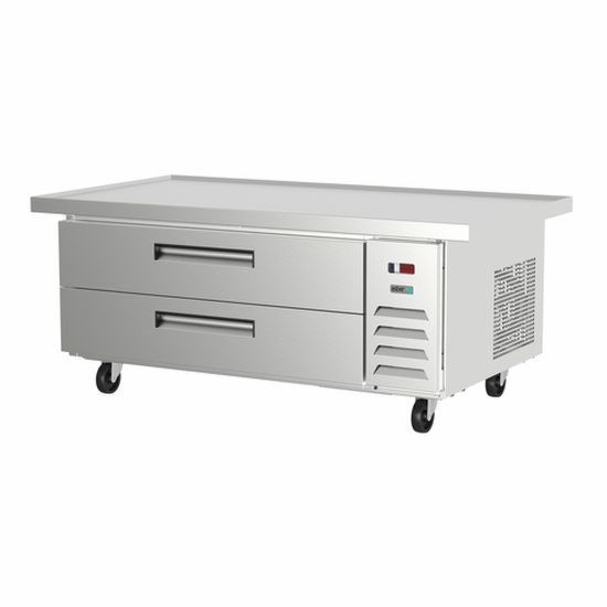 Asber ACBR-52-60 60" Chef Base Refrigerated Equipment Stand - Top Restaurant Supplies