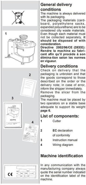 Axis FP-15 Food Processor - Top Restaurant Supplies