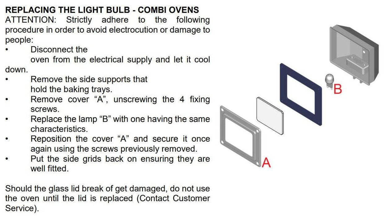 Axis AX-CL10M Full Size Combi Oven Manual Controls - Reversing Fans - 10 Shelves - Top Restaurant Supplies