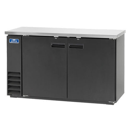 Arctic Air ABB60 Solid Back Bar Refrigerator – Two Door 60″ - Top Restaurant Supplies