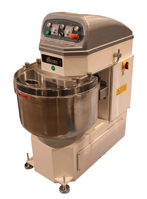 BEcom BE-SFB-250 Spiral Mixer, 551 Lbs Dough Capacity - Top Restaurant Supplies