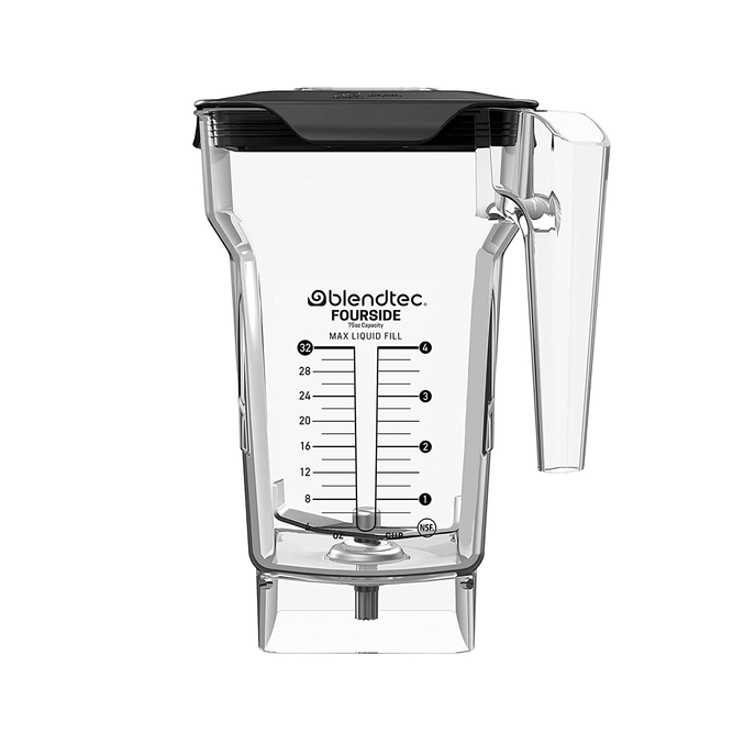 Blendtec 40-609-62 (FourSide-H) FourSide™ Blender Container, 75 oz. - Top Restaurant Supplies