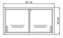 Blue Air BCF56-HC 56" Chest Freezers, 17.66 Cubic Feet - Top Restaurant Supplies