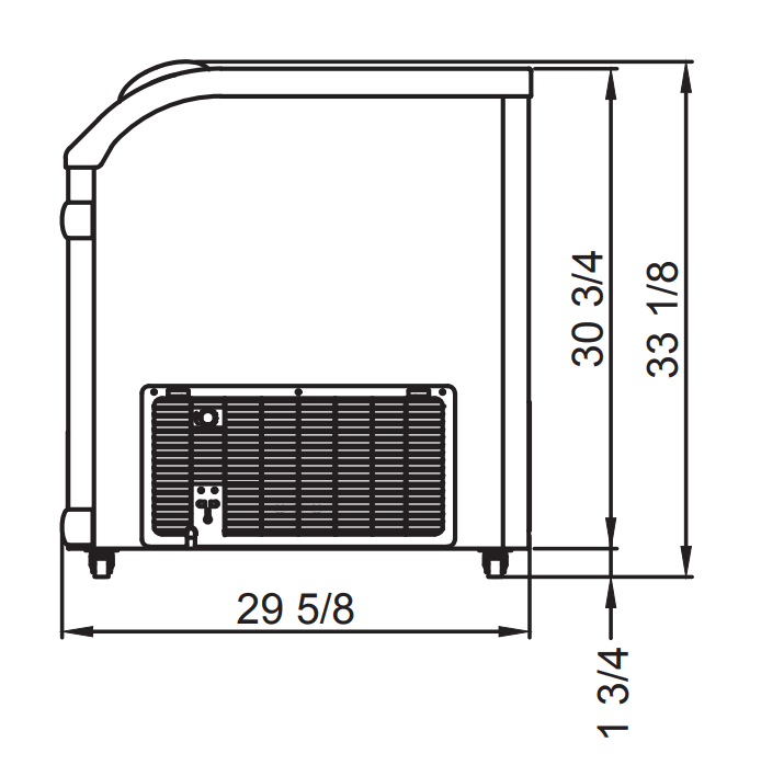 Blue Air BCF56-HC 56" Chest Freezers, 17.66 Cubic Feet - Top Restaurant Supplies