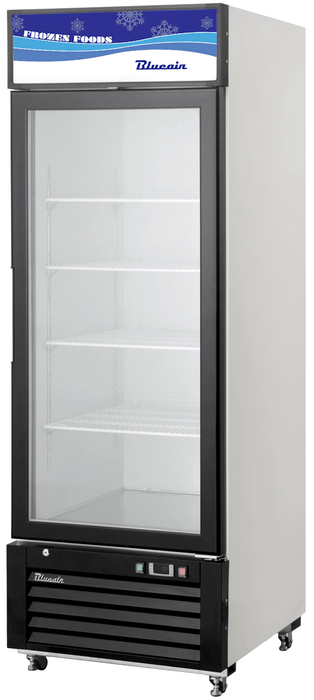 Blue Air BKGF23-HC 1 Glass Door Merchandiser Freezer, Swing Door, 23 Cu. Ft. - Top Restaurant Supplies