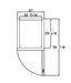 Blue Air BKGM23-HC 1 Glass Door Merchandiser Refrigerator, Swing Door, 23 Cu. Ft. - Top Restaurant Supplies