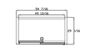 Blue Air BKGM48SL-HC 2 Glass Door Merchandiser Refrigerator, Sliding Door, 44.85 Cu. Ft. - Top Restaurant Supplies