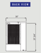 Blue Air BLMI-900A 890 lbs. Production, Modular Ice Machine, 208-230v/60/1 - Top Restaurant Supplies