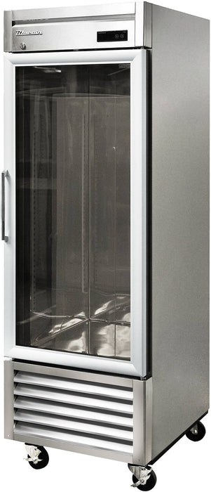 Blue Air BSR23GP-HC 26.75" Wide 1 Glass Door Proofer, Stainless Steel, Bottom Mount, 23 Cu. Ft. - Top Restaurant Supplies