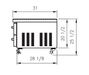 Blue Air BACB53M-HC 2 Drawers Chef Base 53", Marine Edge, R-290 Refrigerant - Top Restaurant Supplies