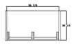 Blue Air BOD-60S 60" Wide, Vertical Open Display Case, Solid Side Panel, 33.9 Cu. Ft. - Top Restaurant Supplies