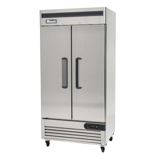 Migali C-2RB-35-HC 2 Door Reach-In Refrigerator - Top Restaurant Supplies