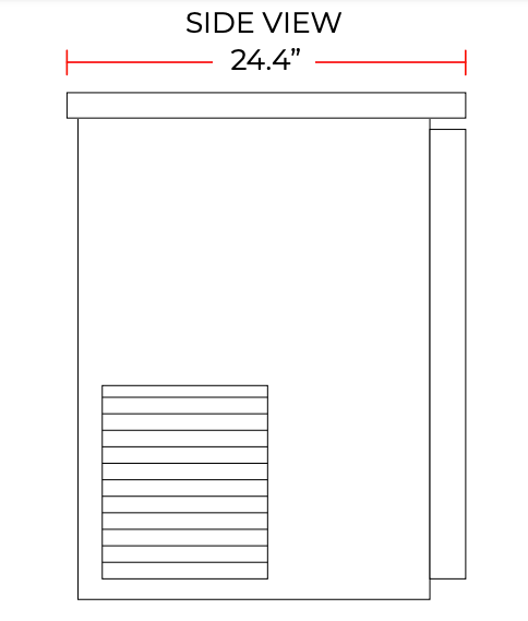 Coldline CBB-60G-SL 60" Refrigerated Narrow Black Sliding Glass Door Back Bar Cooler - Top Restaurant Supplies