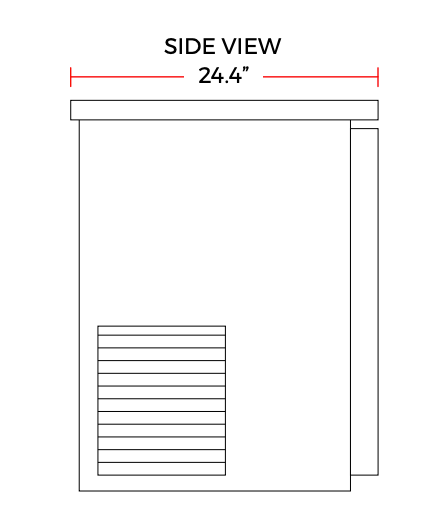 Coldline CBB-72G-SL 72" Refrigerated Narrow Black Sliding Glass Door Back Bar Cooler - Top Restaurant Supplies