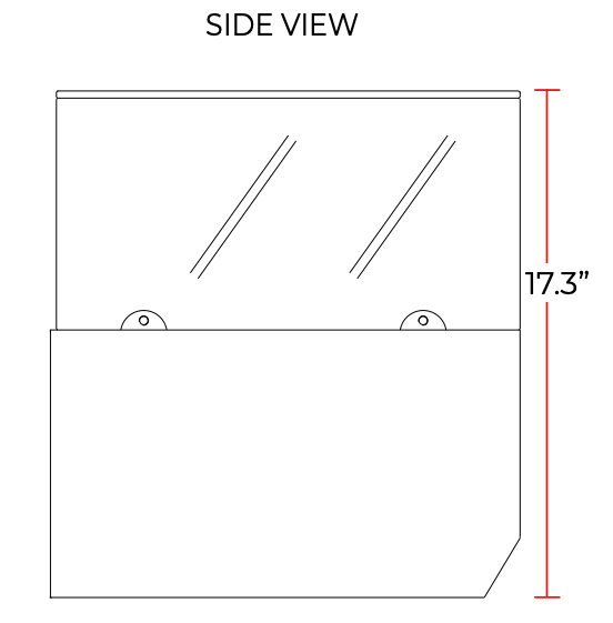 Coldline CTP60SG 60" Refrigerated 6 Pan Glass Top Cover Countertop Salad Bar - Top Restaurant Supplies