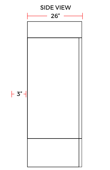 Coldline D10-B 27" Single Glass Swing Door Merchandiser Freezer, Black - Top Restaurant Supplies