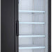 Coldline D10-B 27" Single Glass Swing Door Merchandiser Freezer, Black - Top Restaurant Supplies