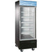 Coldline D30-B 31″ Single Glass Swing Door Merchandiser Freezer, Black - Top Restaurant Supplies