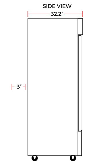 Coldline C-2FE 54" Double Solid Door Reach-In Freezer - Top Restaurant Supplies