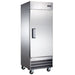 Coldline C19F 29" Single Solid Door Narrow Depth Reach-In Freezer - Top Restaurant Supplies