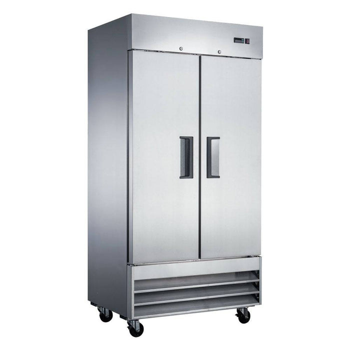 Coldline C35F 40″ Double Solid Door Reach-In Freezer – 35 cu.ft. - Top Restaurant Supplies