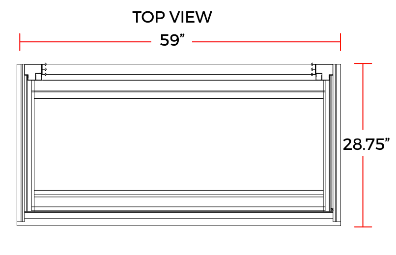 Coldline CD60 60" Refrigerated Bakery Display Case - Top Restaurant Supplies