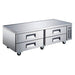 Coldline CB72 72" 4 Drawer Stainless Steel Refrigerated Chef Base - Top Restaurant Supplies