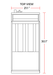 Cookline CF-75-NG 21" Natural Gas Tube Standing 55 lb. Commercial Deep Fryer, 170,000 BTU - Top Restaurant Supplies