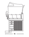 Donper USA XC224 Frozen Beverage Machine - Double 3.2 Gal Unit (x2) - Top Restaurant Supplies