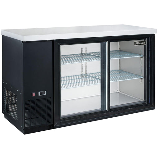 Dukers DBB60-S2 2 Door Bar and Beverage Cooler (Sliding Doors), 61.125" Wide - Top Restaurant Supplies