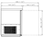 Dukers DBB72-H3 3 Door Bar and Beverage Cooler (Hinge Doors), 73" Wide - Top Restaurant Supplies