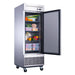 Dukers D28R Single Door Commercial Refrigerator in Stainless Steel, 27.5" Wide - Top Restaurant Supplies