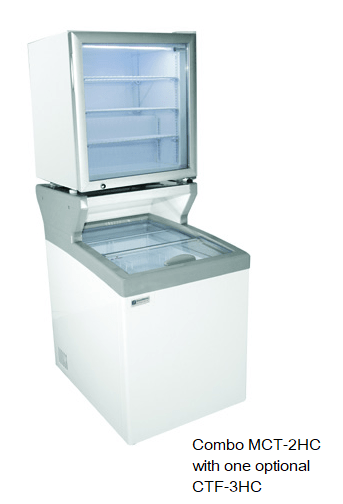 Excellence Industries CTF-3HC 24" Countertop Freezer, 3.4 Cu Ft. - Top Restaurant Supplies