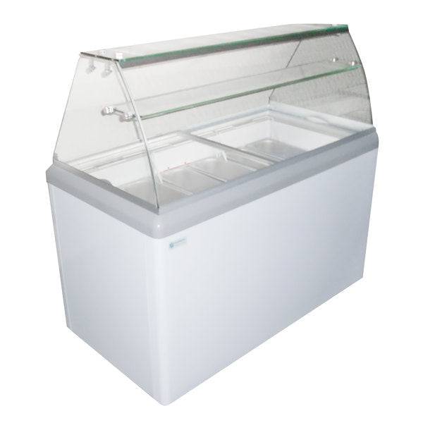Excellence Industries HBG-9HC 51 3/4" Gelato Dipping Cabinet with LED, 13.8 Cu Ft. - Top Restaurant Supplies