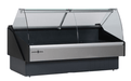 Hydra-Kool KFM-CG-100-R 101.2" Curved Glass Meat Display Case, Remote - Top Restaurant Supplies