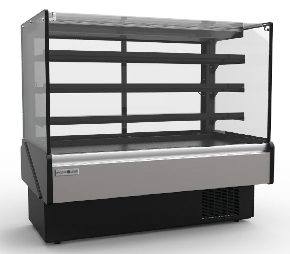 Hydra-Kool KBD-FG-60-R 60" Flat Glass Bakery Deli Case, Remote - Top Restaurant Supplies