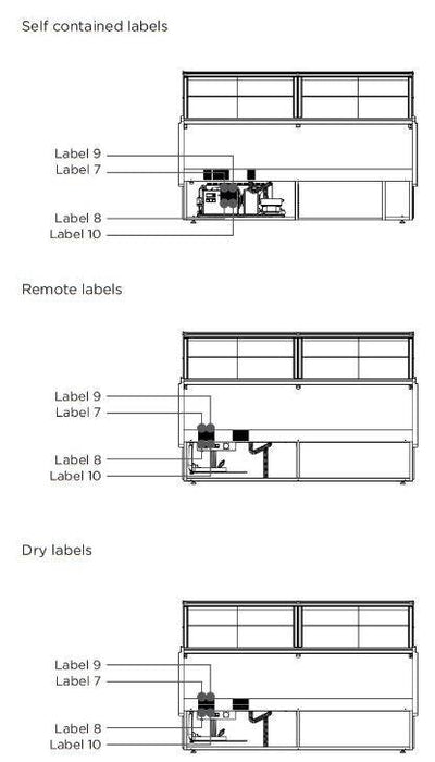 Hydra-Kool KFM-OF-120-S Fresh Meat Open Front Deli Case - Top Restaurant Supplies