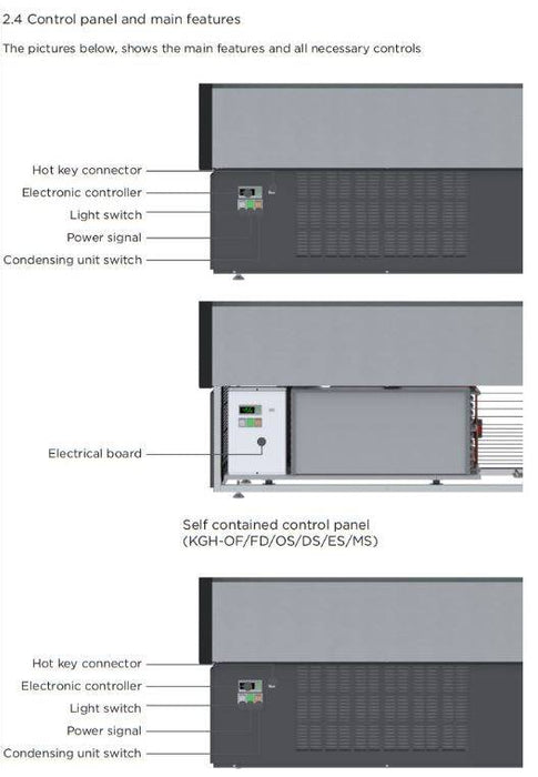 Hydra-Kool KGH-OF-50-S KGH-OF Grab-N-Go High Profile Case - Top Restaurant Supplies