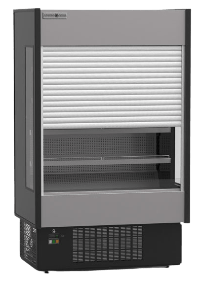 Hydra-Kool KGH-ES-40-S 41" Grab-N-Go High Profile Case with Electric Shutter, Self-Contained - Top Restaurant Supplies