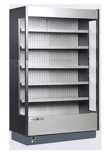 Hydra-Kool KGH-OF-100-R 96" Grab-N-Go High Profile Case, Remote - Top Restaurant Supplies