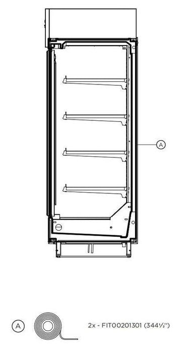 Hydra Kool KGV-MR-2-R High Volume Grab-N-Go for Remote Condensing Unit - Top Restaurant Supplies