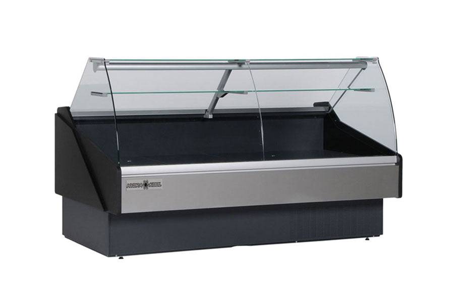 Hydra Kool KPM-CG-60-S Deli Products and Packaged Meat Curved Glass Deli Case - Top Restaurant Supplies