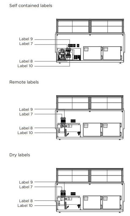 Hydra Kool KPM-OF-80-S Open Front Deli Case - Top Restaurant Supplies