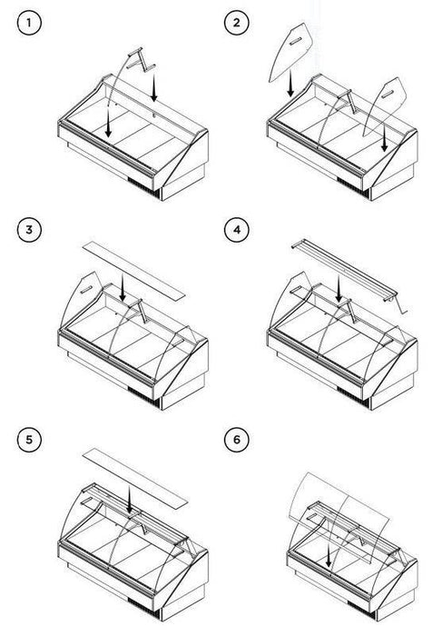 Hydra-Kool KFM-SC-40-S KFM-SC Seafood Case - Top Restaurant Supplies