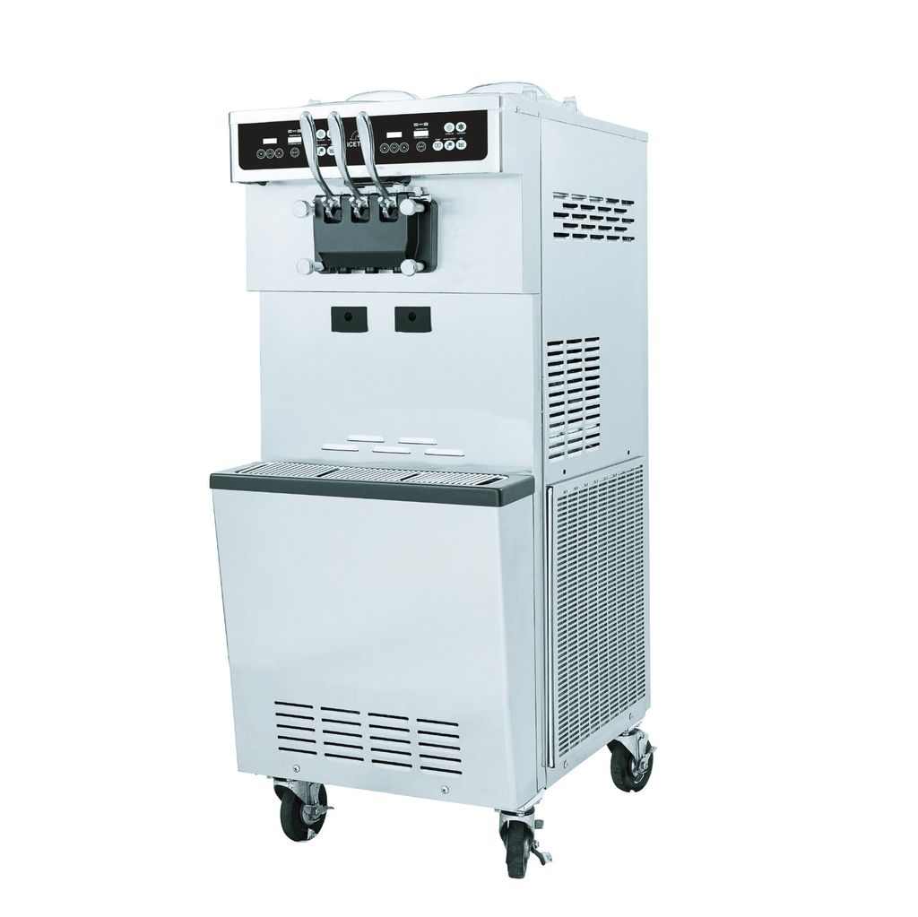 Icetro ISI 203SNP 21 Soft Serve High Quality Ice Cream Machine with Air Pump System Top Restaurant Supplies