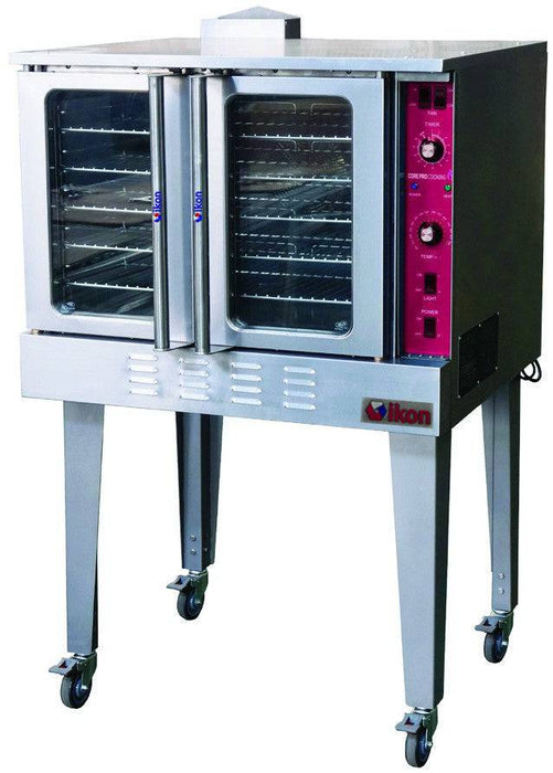 IKON IGCO 38" Full-Size Single Deck Gas Convection Oven, 54,000 BTU - Top Restaurant Supplies