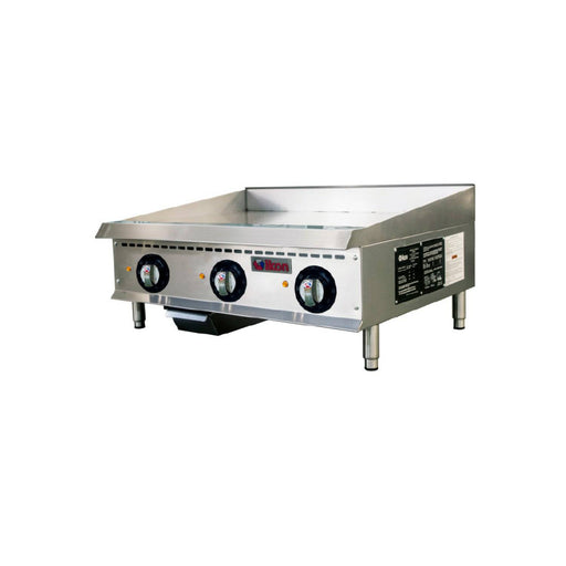 Ikon ITG-36E 36" Electric Thermostatic Griddle, 208-240V, Single or Three Phase - Top Restaurant Supplies